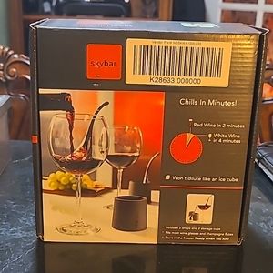 Skybar wine chill drops